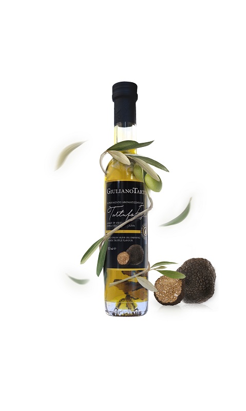 PREMIUM - Extra panenský olivový olej s plátky černého lanýže - 100ml (OLNF100V1)