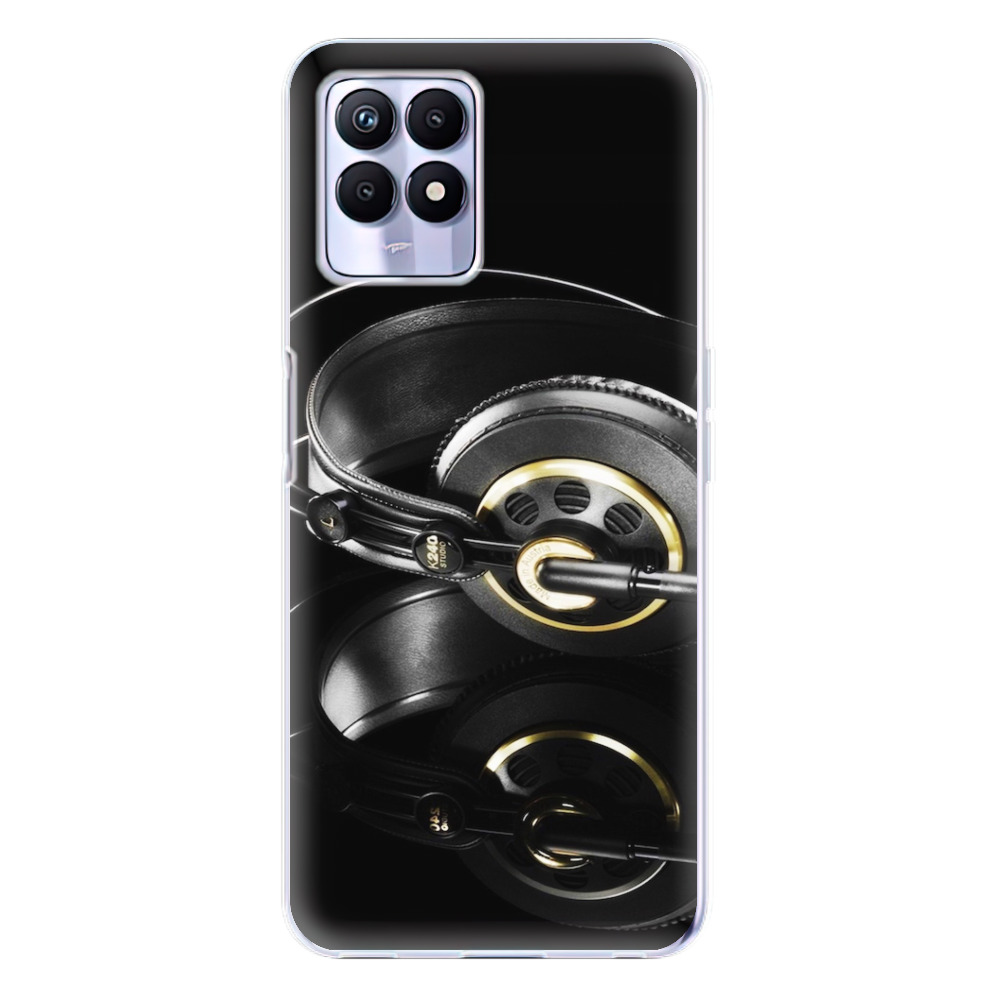Odolné silikonové pouzdro iSaprio - Headphones 02 - Realme 8i