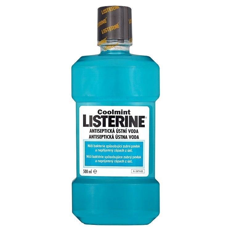 Listerine Cool mint Antiseptická ústní voda 500 ml