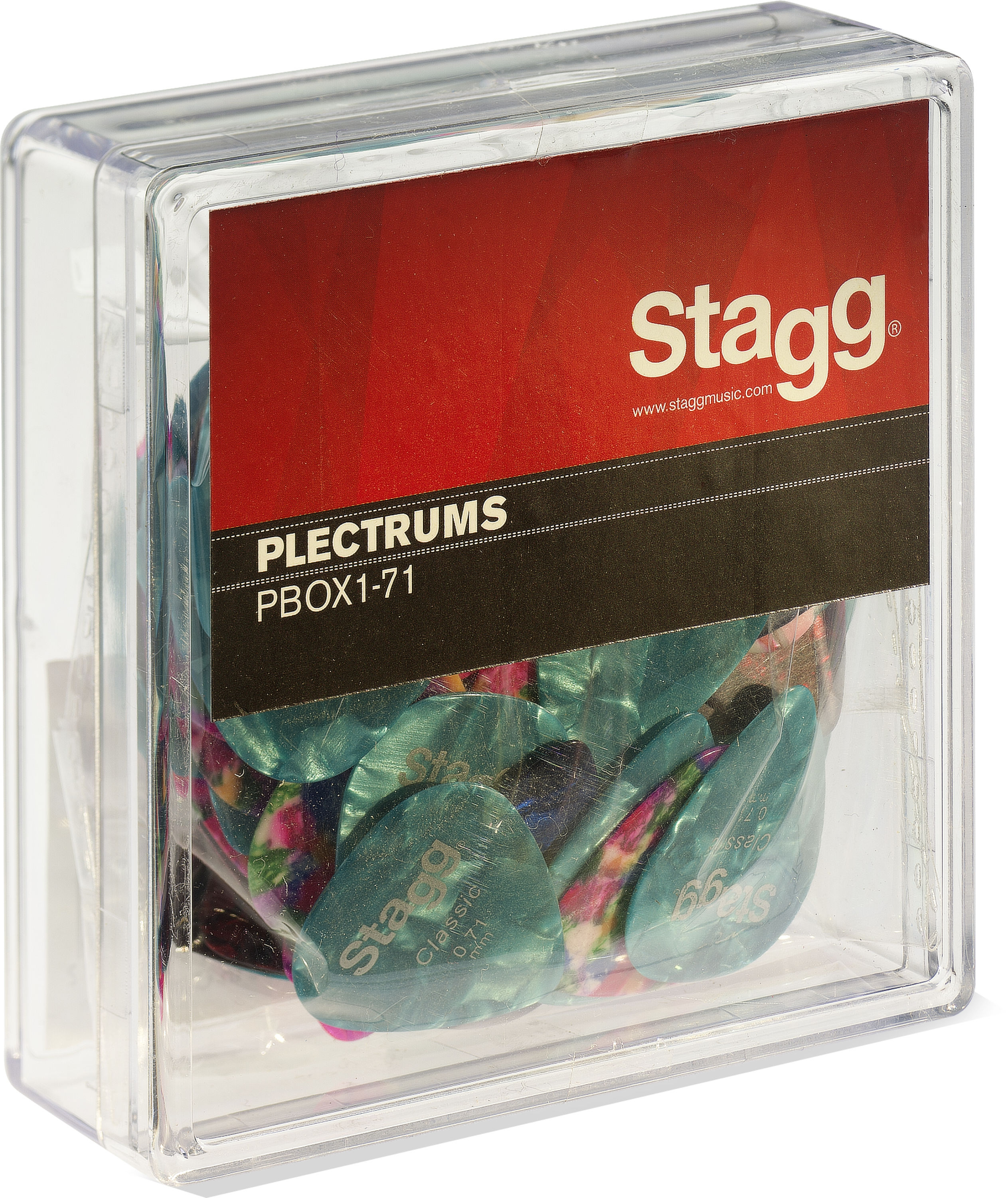 Stagg PBOX1-71, krabice trsátek 100ks, 0.71mm