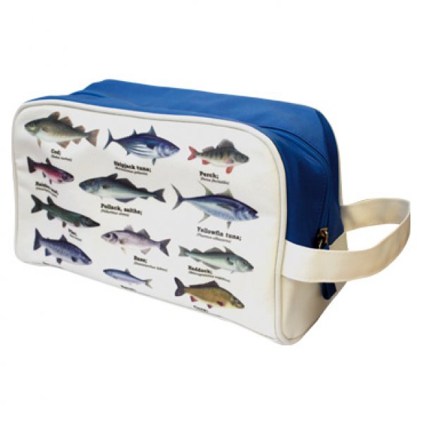 Gift Republic Ecologie - Toaletní taška s rybami