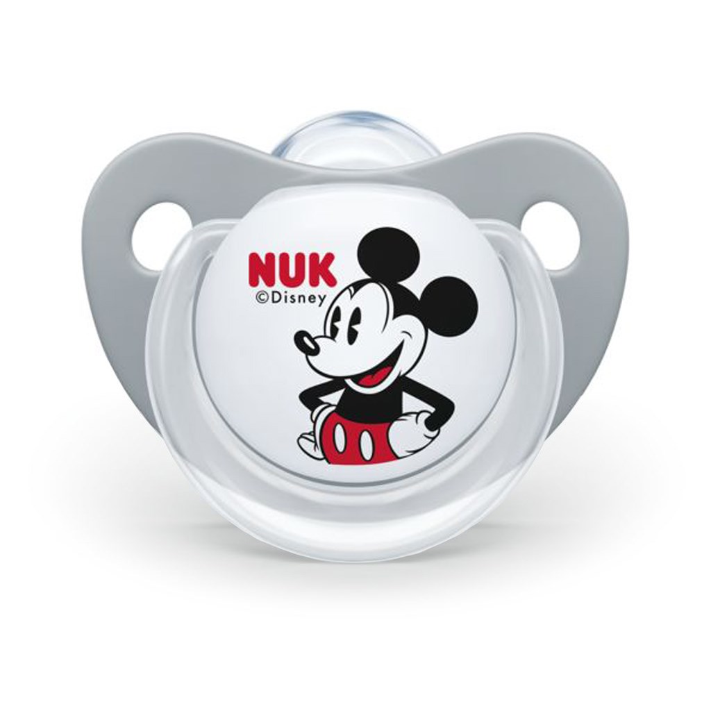 Šidítko Trendline NUK Disney Mickey Minnie 6-18m červené Box - červená/6-18 m - 0-6m šedé Box - šedá/0-6 m