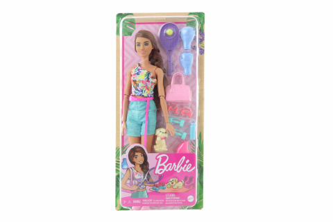 Barbie Wellness panenka - sportovní den HKT91