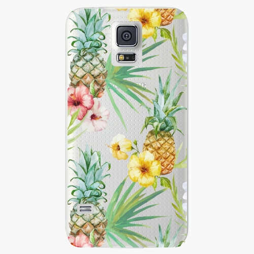 Plastový kryt iSaprio - Pineapple Pattern 02 - Samsung Galaxy S5