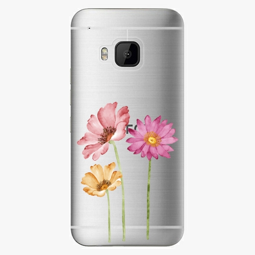 Plastový kryt iSaprio - Three Flowers - HTC One M9