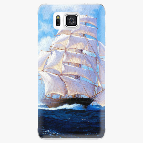 Plastový kryt iSaprio - Sailing Boat - Samsung Galaxy Alpha