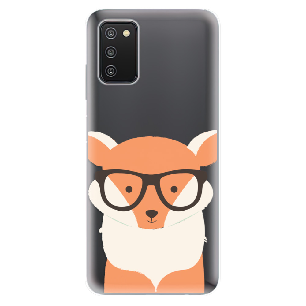 Odolné silikonové pouzdro iSaprio - Orange Fox - Samsung Galaxy A03s