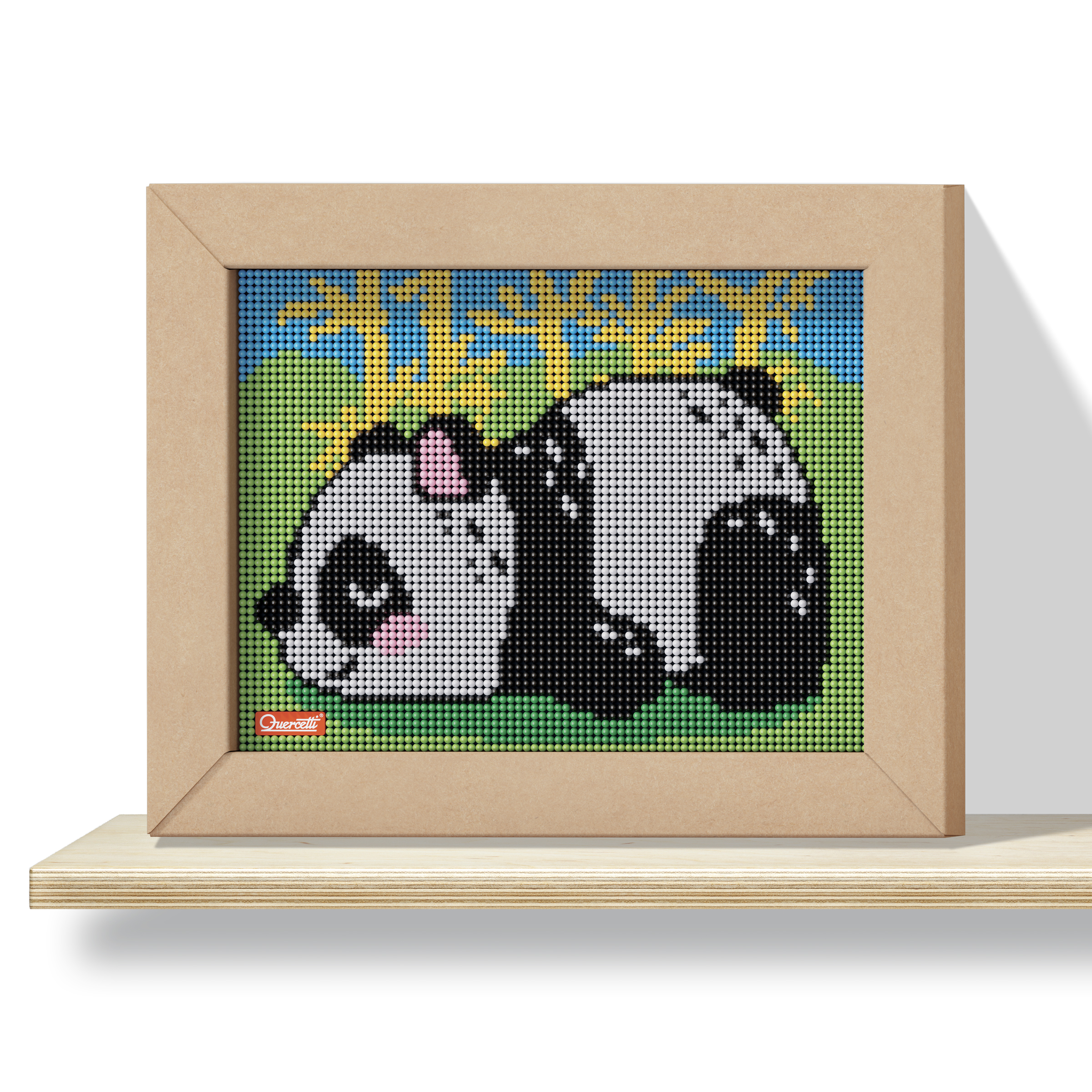 Quercetti 00797 Pixel Art 4 Kawaii Panda – mozaika z kolíčků