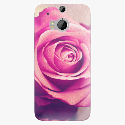 Plastový kryt iSaprio - Pink Rose - HTC One M8