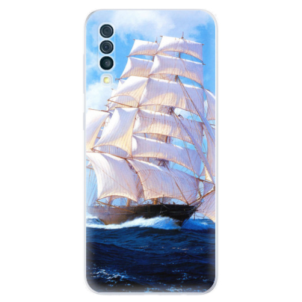 Odolné silikonové pouzdro iSaprio - Sailing Boat - Samsung Galaxy A50