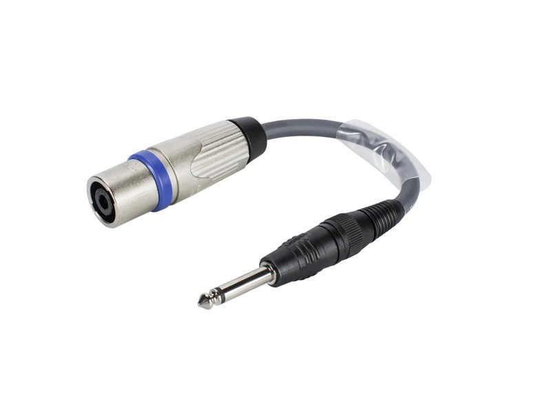Sommer cable adaptér 6.3mm Jack / Speakon NLT4MX