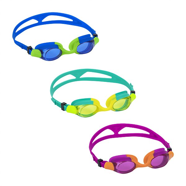 Plavecké brýle Lightning PRO (fialová, modrá, zelená)