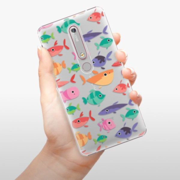 Plastové pouzdro iSaprio - Fish pattern 01 - Nokia 6.1