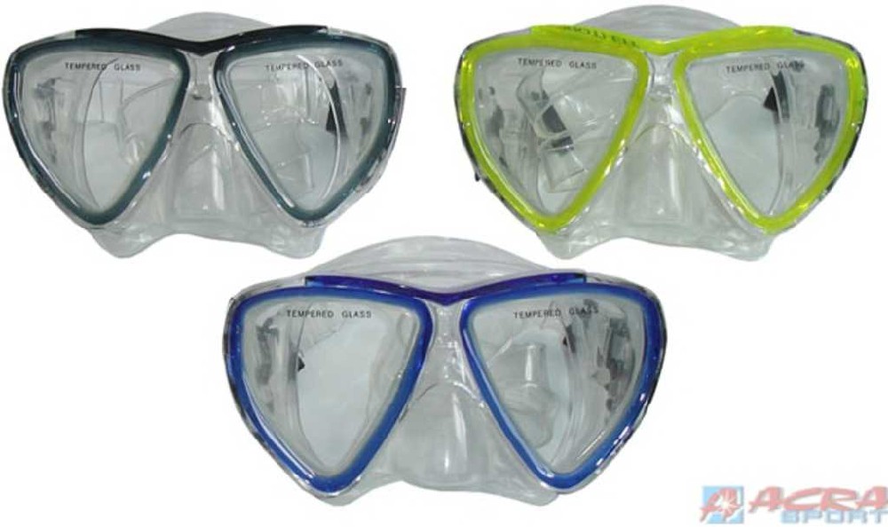 ACRA Brýle potápěčské tvrzené sklo