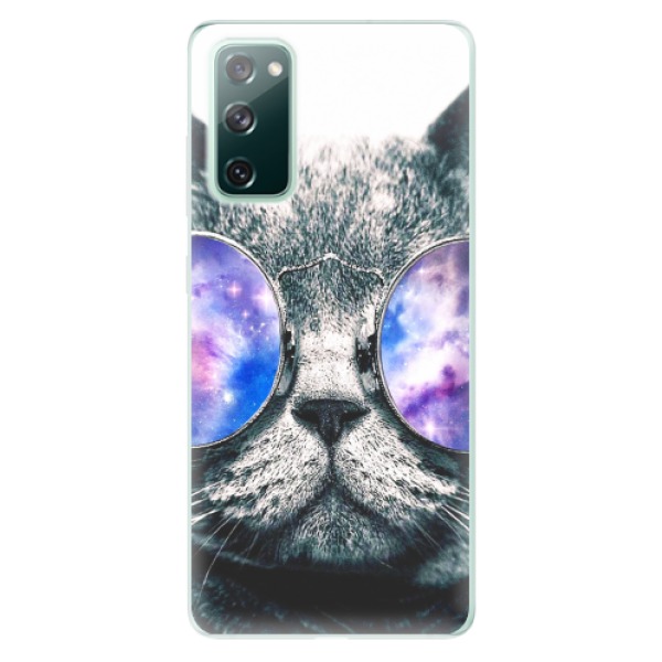 Odolné silikonové pouzdro iSaprio - Galaxy Cat - Samsung Galaxy S20 FE