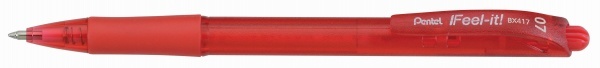Kuličkové pero - BX417 - červené
