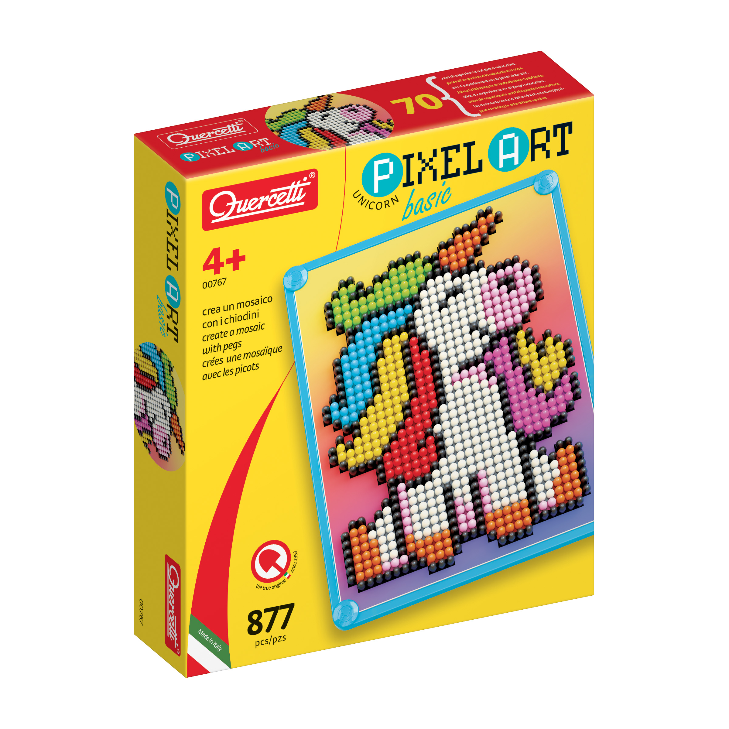 Quercetti 00767 Pixel Art Basic - Jednorožec