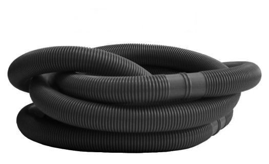 Bazénová hadice, 400 x 125 cm, černá
