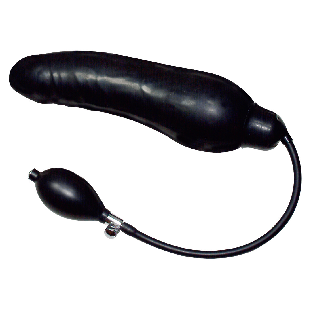 Černý masturbátor s pumpou - Pumpdildo"Black Latex Balloon"