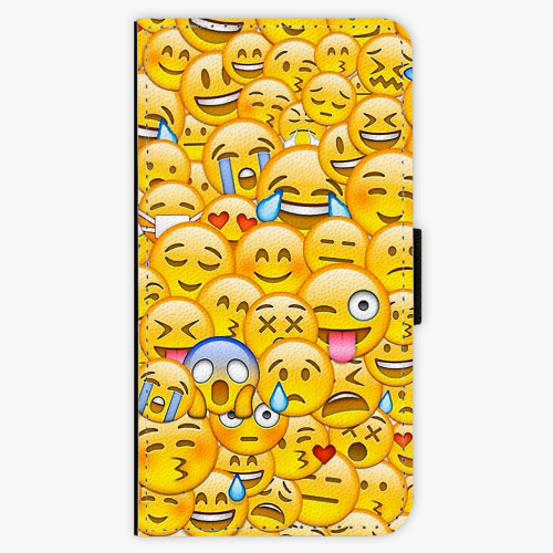 Flipové pouzdro iSaprio - Emoji - Samsung Galaxy J7 2017