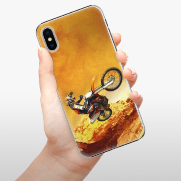 Plastové pouzdro iSaprio - Motocross - iPhone X