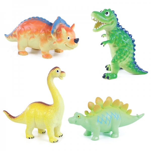 Dinosauři veselí, 4 druhy , 17 - 18 cm