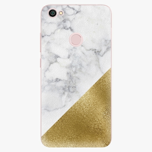 Plastový kryt iSaprio - Gold and WH Marble - Xiaomi Redmi Note 5A / 5A Prime