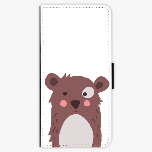 Flipové pouzdro iSaprio - Brown Bear - LG G6 (H870)