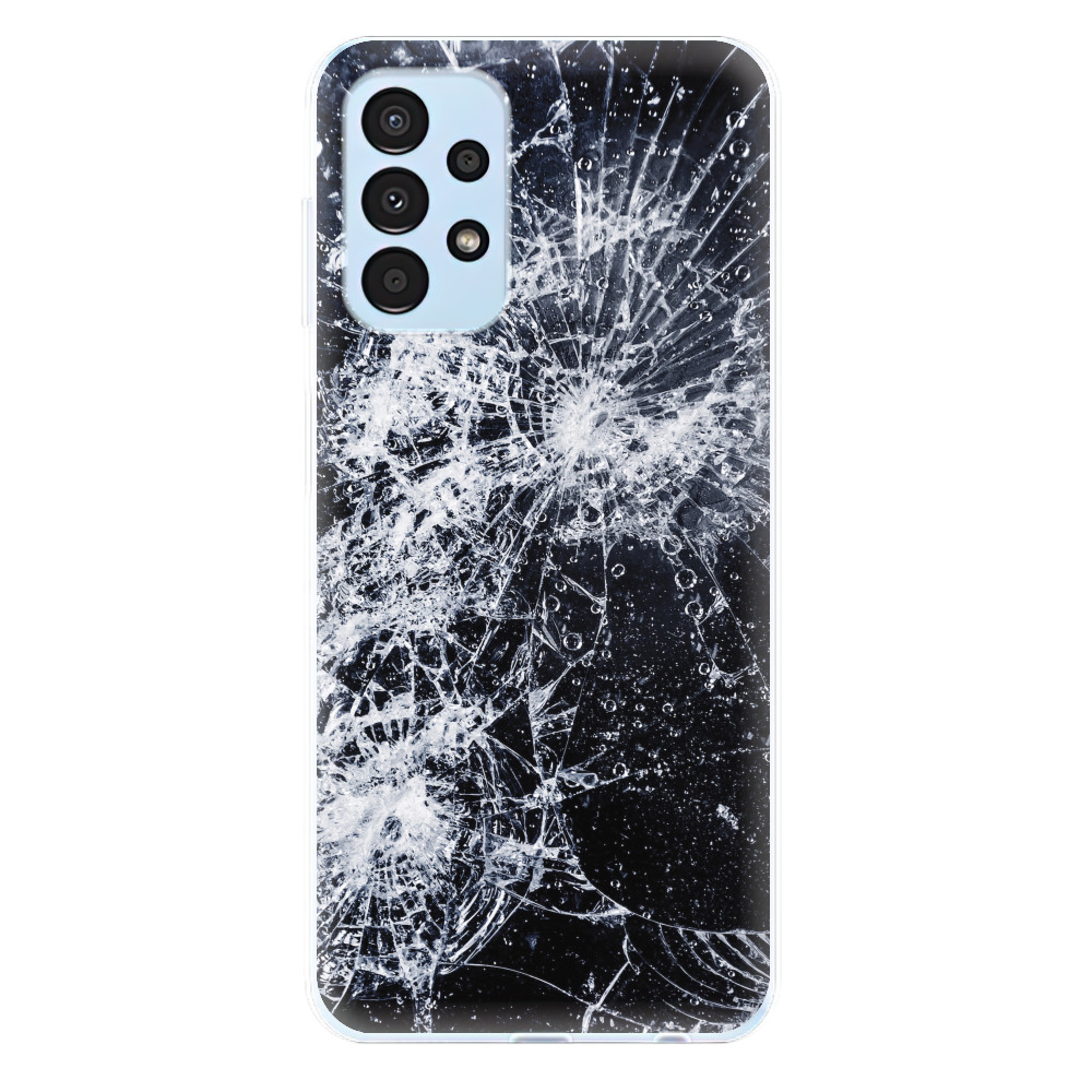 Odolné silikonové pouzdro iSaprio - Cracked - Samsung Galaxy A13
