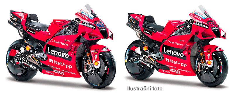 Maisto Ducati - Motocykl, Ducati Lenovo Team 2021, assort, 1:18
