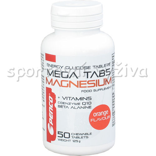 Mega Tabs Magnesium 50 tablet pomeranč