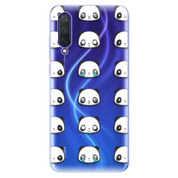 Odolné silikonové pouzdro iSaprio - Panda pattern 01 - Xiaomi Mi 9 Lite