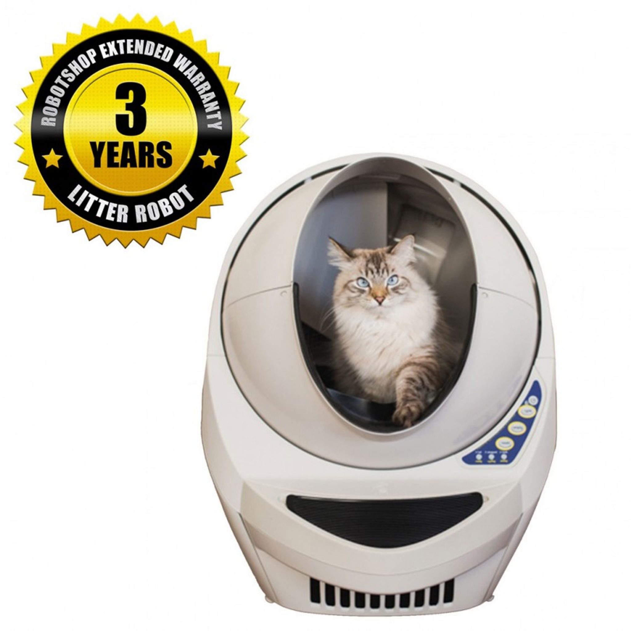 Litter-Robot III automatický samočisticí záchod pro kočky s prodlouženou zárukou