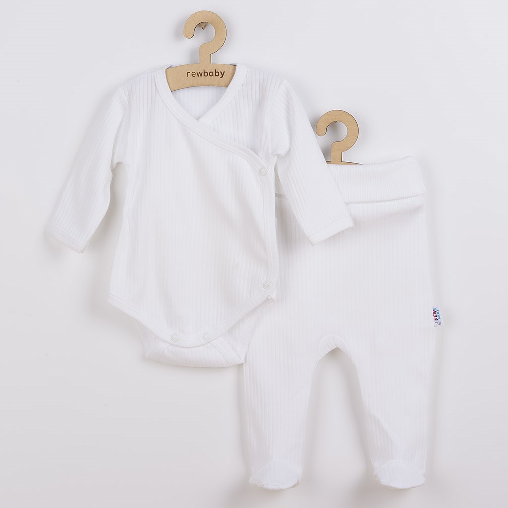 2-dílná kojenecká souprava New Baby Practical - kluk - bílá/56 (0-3m)