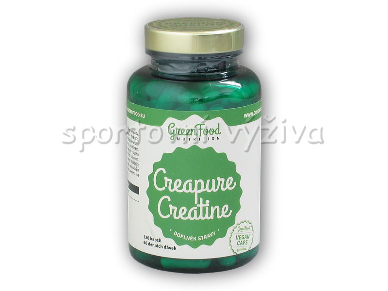 Creapure creatine 120 kapslí