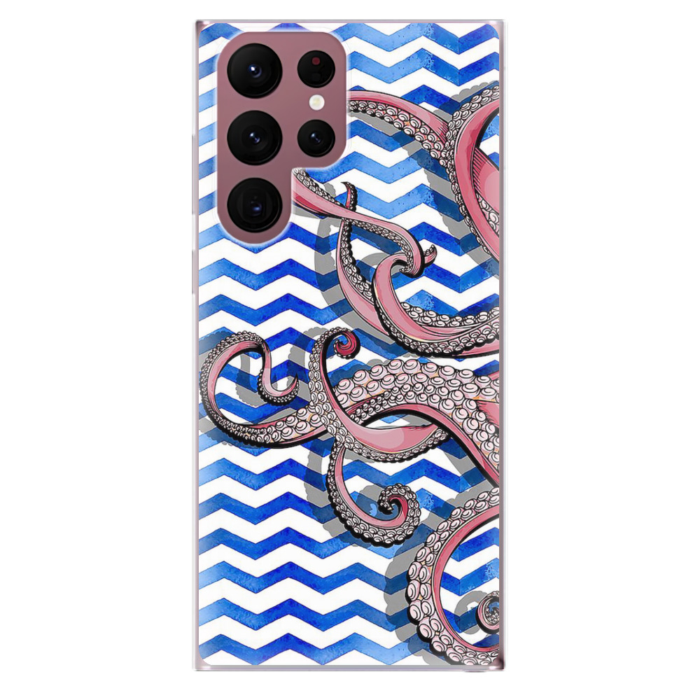 Odolné silikonové pouzdro iSaprio - Octopus - Samsung Galaxy S22 Ultra 5G