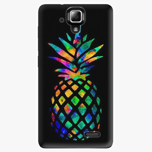Plastový kryt iSaprio - Rainbow Pineapple - Lenovo A536