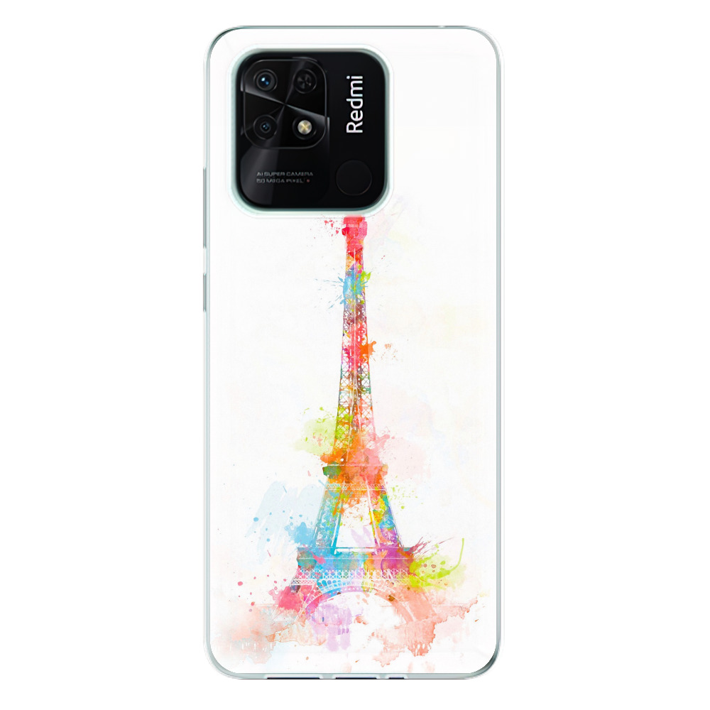 Odolné silikonové pouzdro iSaprio - Eiffel Tower - Xiaomi Redmi 10C
