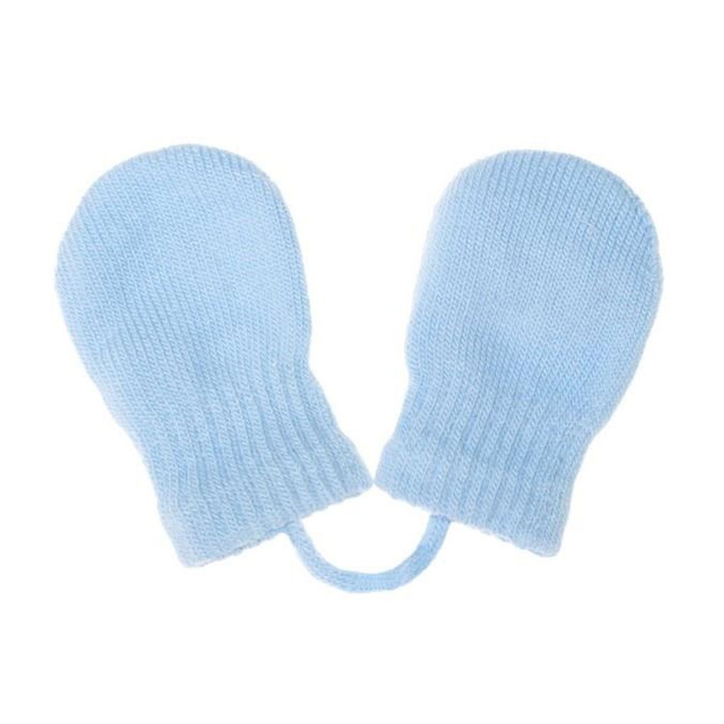 Dětské zimní rukavičky New Baby - světle - modrá/56 (0-3m)
