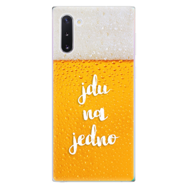 Odolné silikonové pouzdro iSaprio - Jdu na jedno - Samsung Galaxy Note 10
