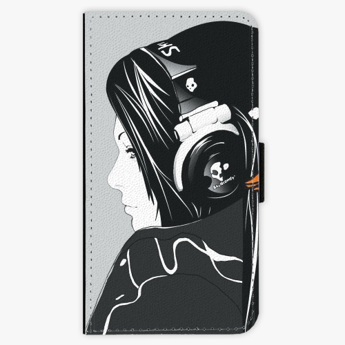 Flipové pouzdro iSaprio - Headphones - Samsung Galaxy A3