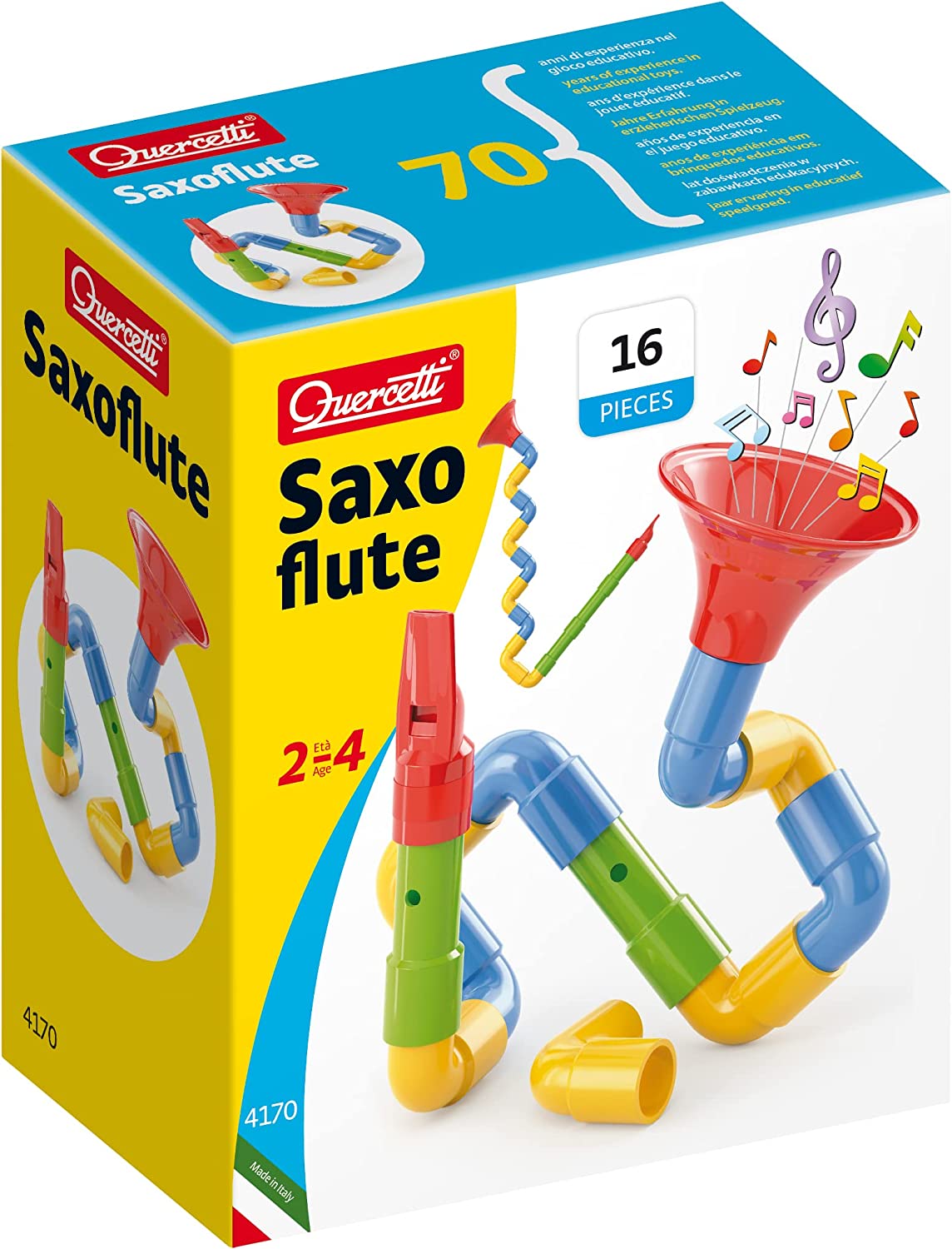 Quercetti 04170 Saxoflute - poškozený obal