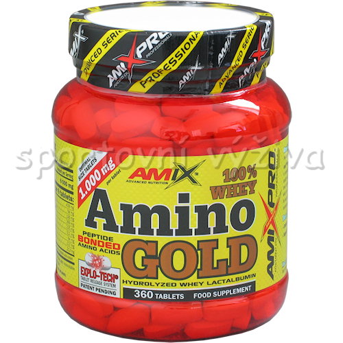 Časfitness aminokyselinový doplněk stravy ze syrovátky Whey Amino Gold