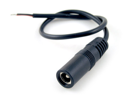 Solight napájecí konektor pro LED pásy, zdířka 5,5mm, balení 1ks, sáček
