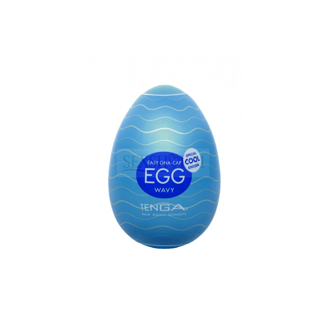 Masturbační vajíčko Tenga Egg Wavy Cool