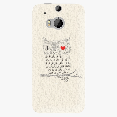 Plastový kryt iSaprio - I Love You 01 - HTC One M8