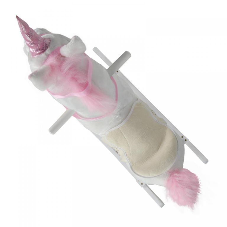 INFANTASTIC Houpací jednorožec, 74 x 30 x 64 cm, růžový