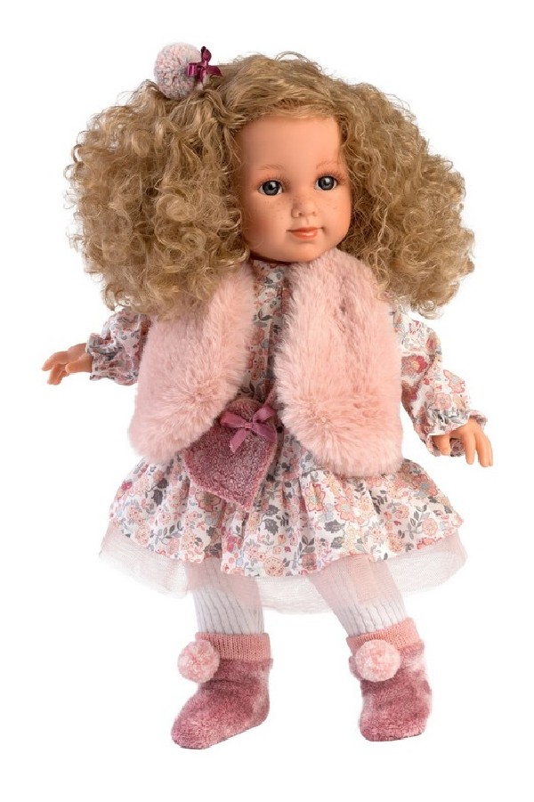Llorens 53533 Elena realistická panenka s celovinylovým tělem 35 cm