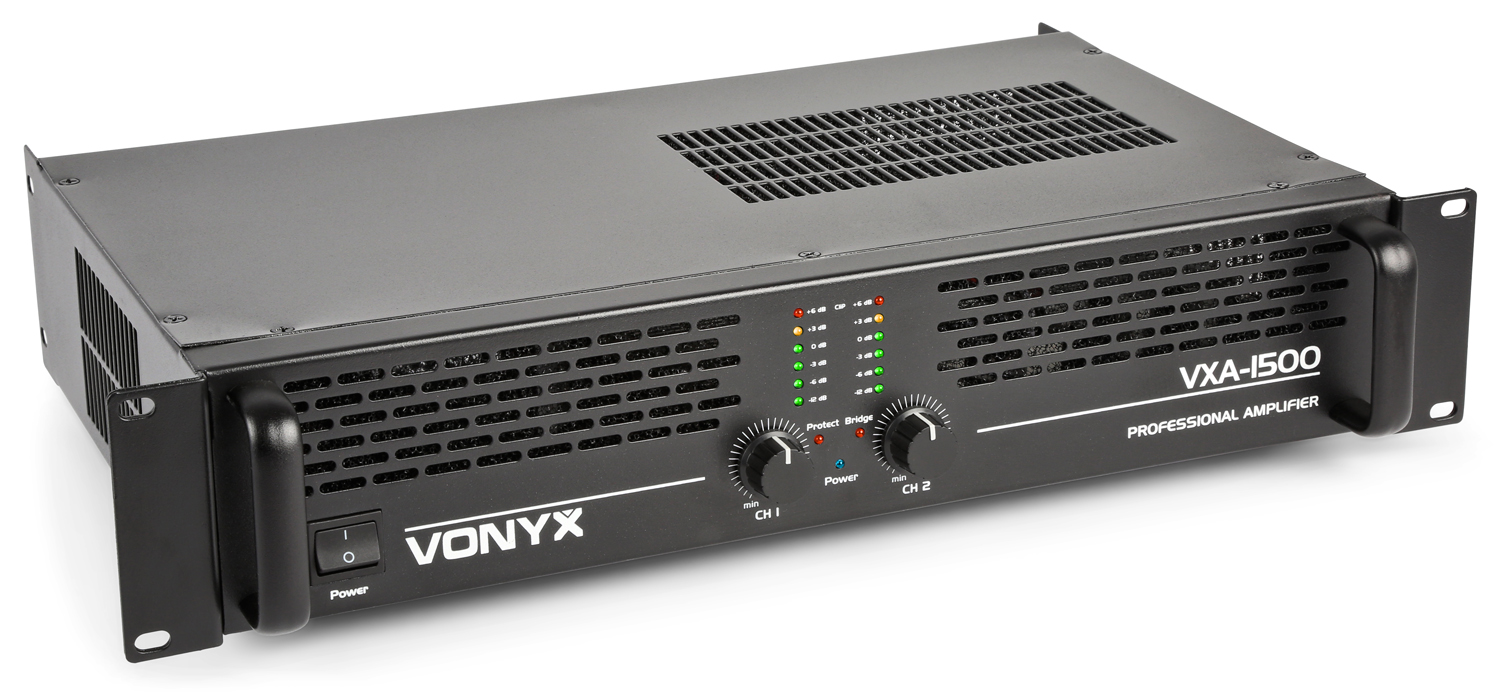 Vonyx PRO-1500 MK II PA zesilovač 2x750W