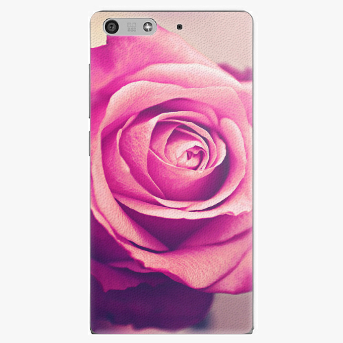 Plastový kryt iSaprio - Pink Rose - Huawei Ascend P7 Mini